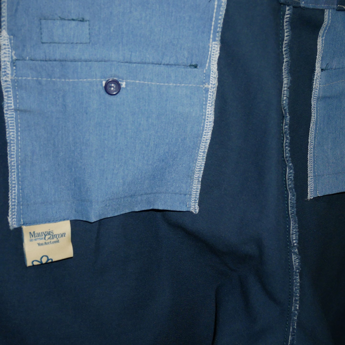 0.18 Upcycled Reverse Dickies Navy Pants