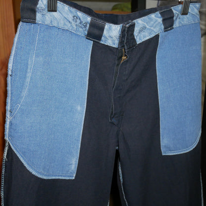 0.19 Upcycled Reverse Dickies Black Pants